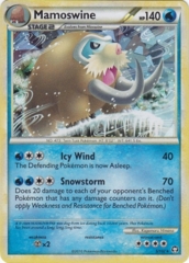 Mamoswine 5/102 Cracked Ice Holo Promo - Theme Deck Exclusive